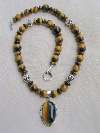 South African Tiger's Eye and Sterling Silver