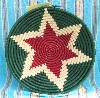 Hand Woven Raffia Basket Uganda