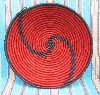 Hand Woven Raffia Basket Uganda
