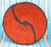 Hand Woven Raffia Basket Uganda