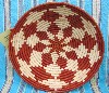 Hand Woven Raffia Basket Uganda
