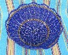 Hand Beaded Wire Basket