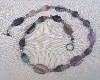 Fluorite and Sterling Silver