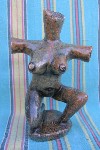 Shona Serpentine 'Torso" Sculpture