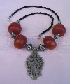 Amber Resin and Ethiopian Cross