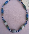 Paper and Bead Necklace