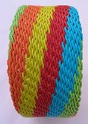 Telephone Wire Bangle Bracelet
