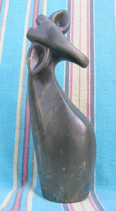 Shona Opalstone Abstract Giraffe Sculpture