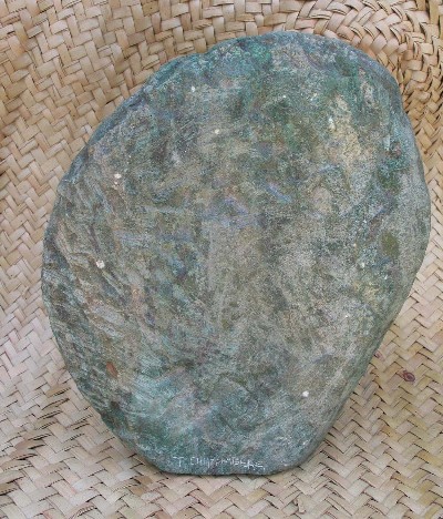 Shona Verdite "Rasta Head" Sculpture